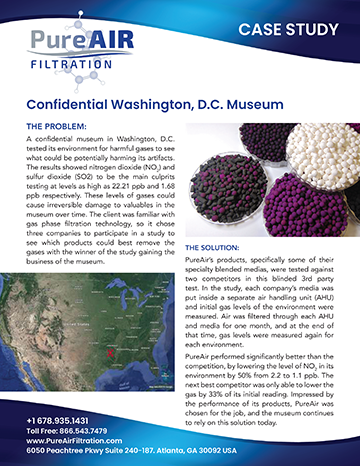 D.C. museum case study brochure