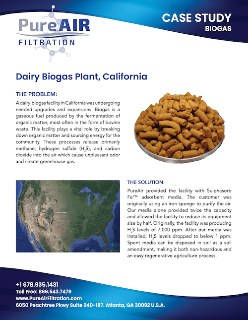 Biogas California case study brochure