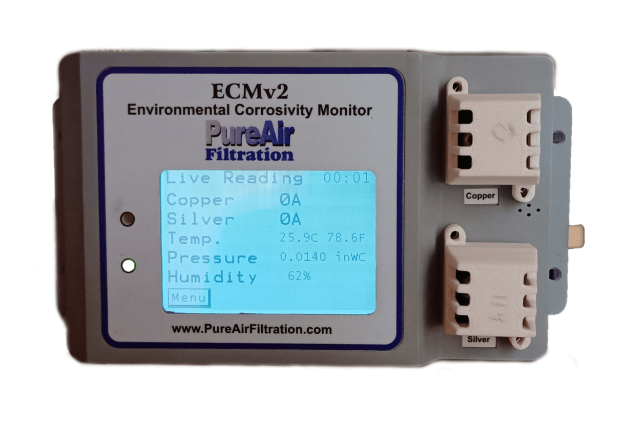 electronic corrosivity monitor