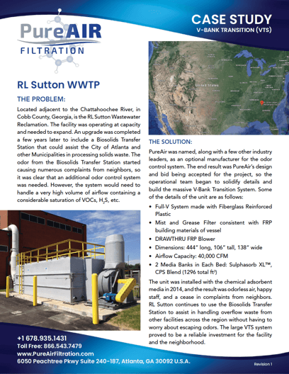 RL Sutton WWTP wastewater case study brochure