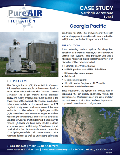 Georgia Pacific Paper Plant case study brochure
