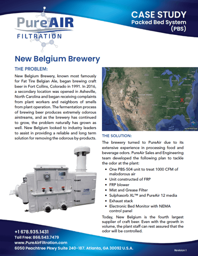 New Belgium Brewery case study brocure