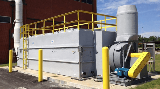 wastewater odor control facility