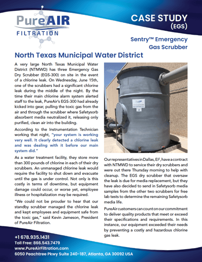 North Texas Municipal Water District case study brochure