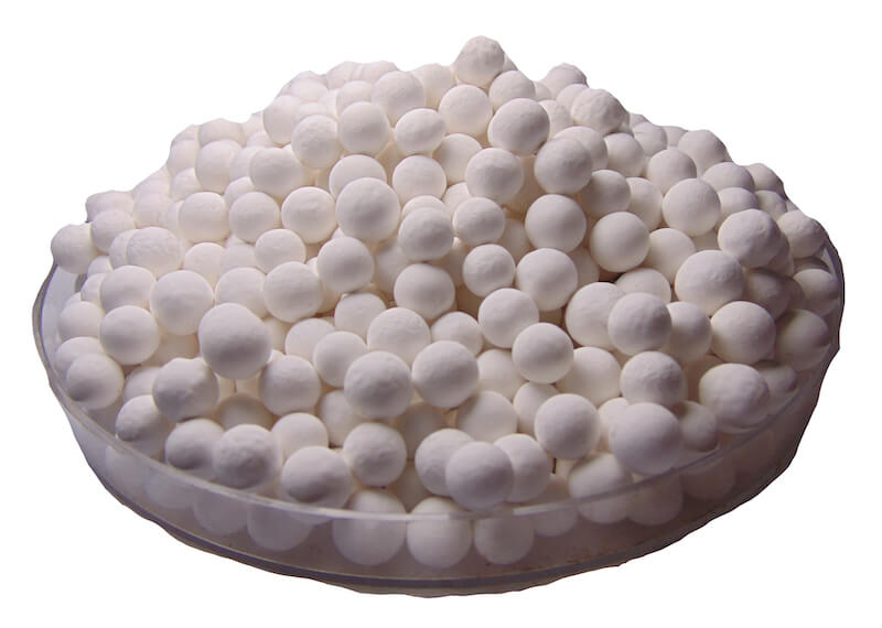 activated alumina adsorbent media