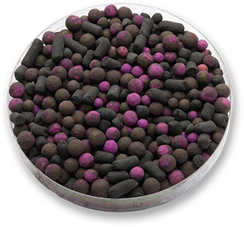 Mixed colored PureAir CPS 12 Blend media
