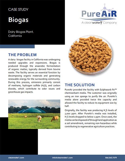 Biogas California case study brochure