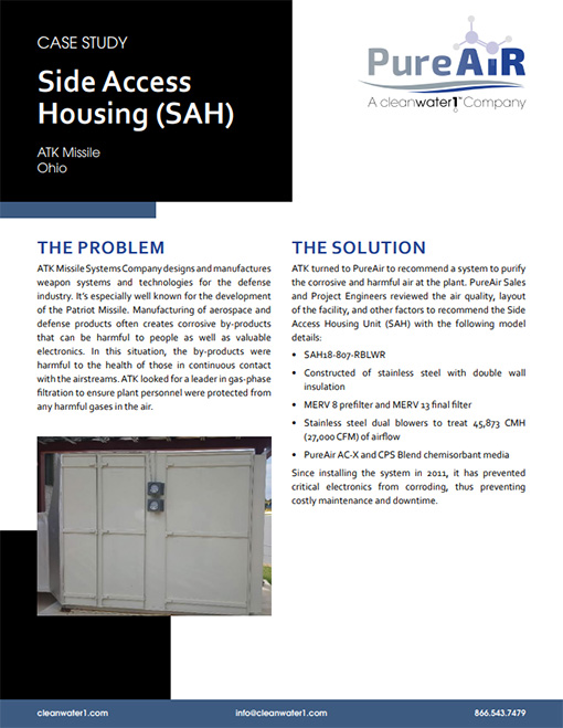 ATK Missile Systems Company case study brochure