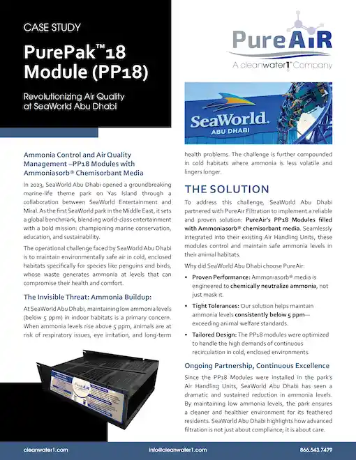 Abu Dhabi aquarium case study brochure
